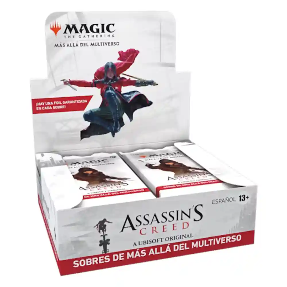 Display de sobres Magic The Gathering Assassin’s Creed en español