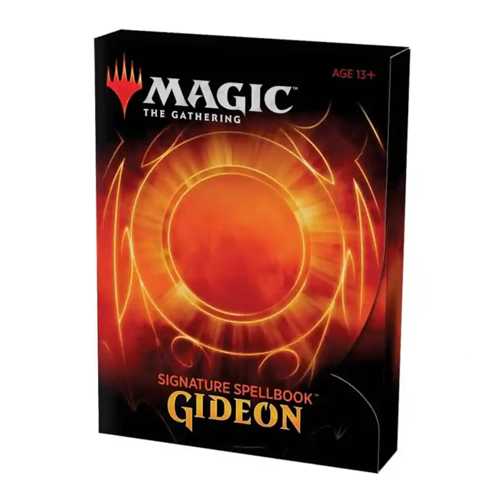 Caja Signature Spellbook: Gideon de Magic The Gathering con 8 cartas seleccionadas