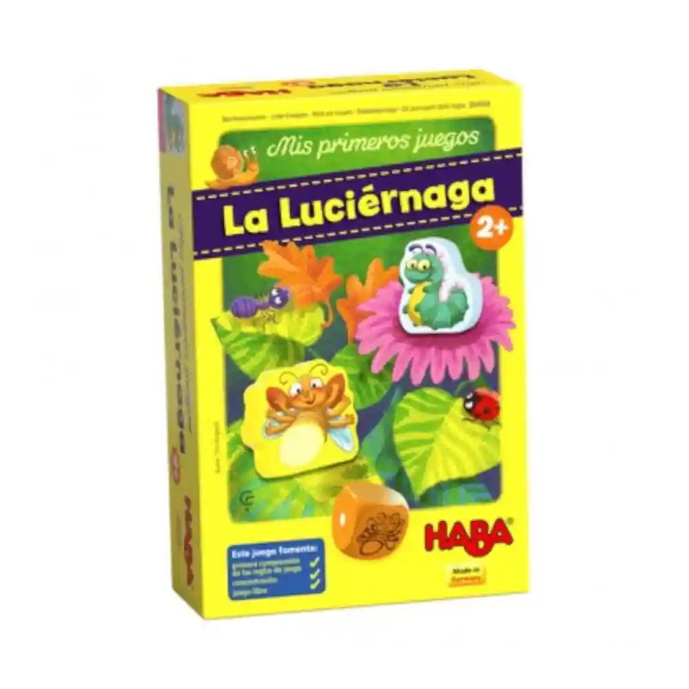 Caja del juego La Luciérnaga de HABA en español