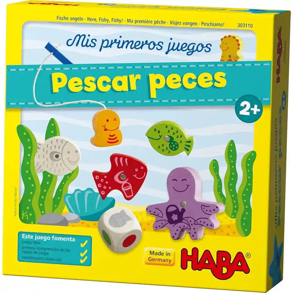 Caja del juego Pescar peces de HABA en español