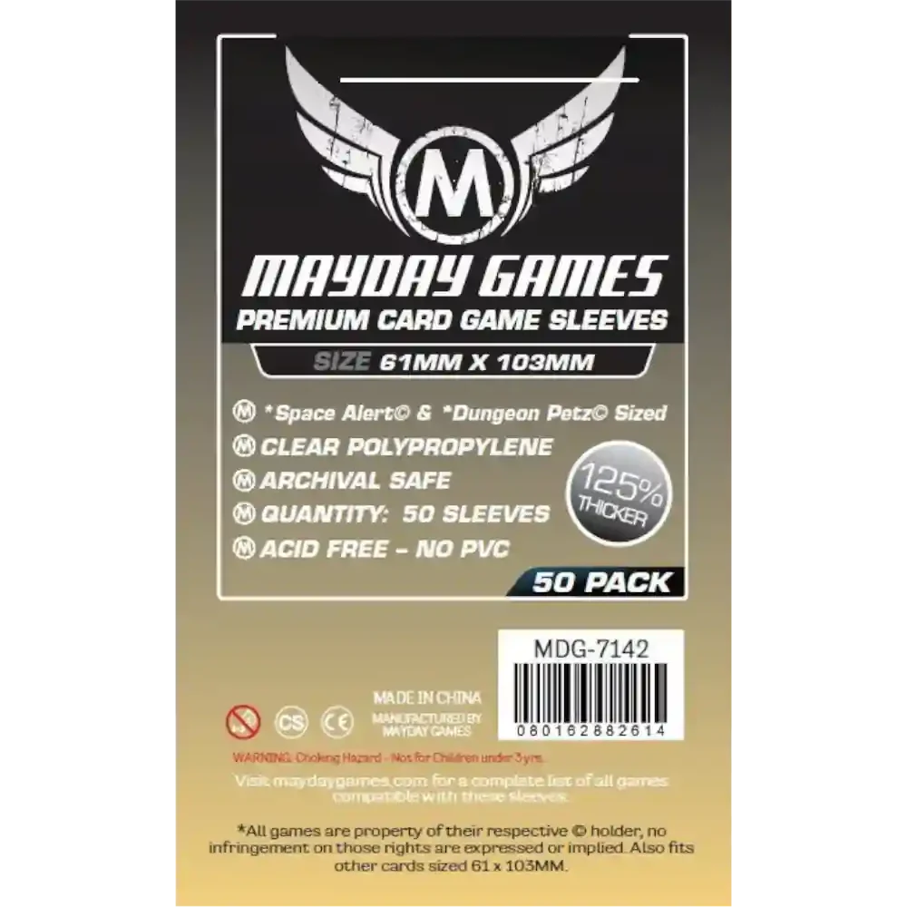 Mayday Games fundas premium para cartas 61x103mm