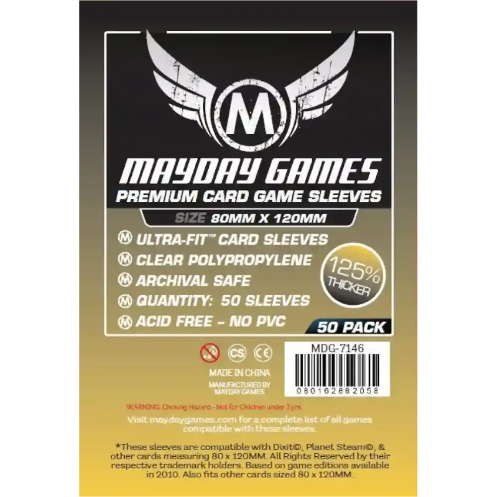 Mayday Games fundas Premium 80x120mm para cartas Dixit