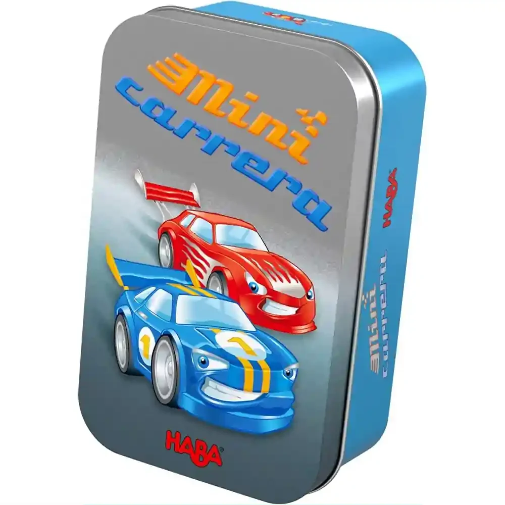 Juego de carreras portátil HABA Mini Carrera