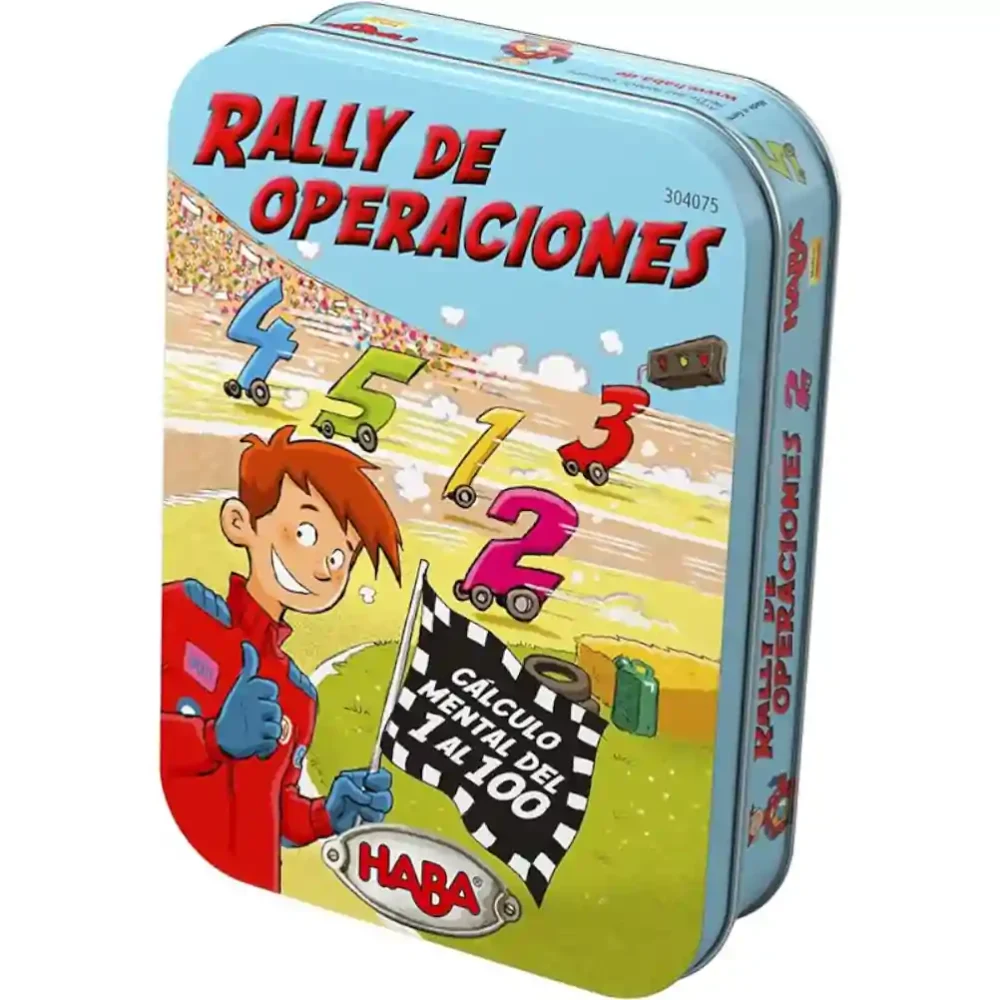 Juego de mesa Rally de Operaciones con dados y cartas (HABA)