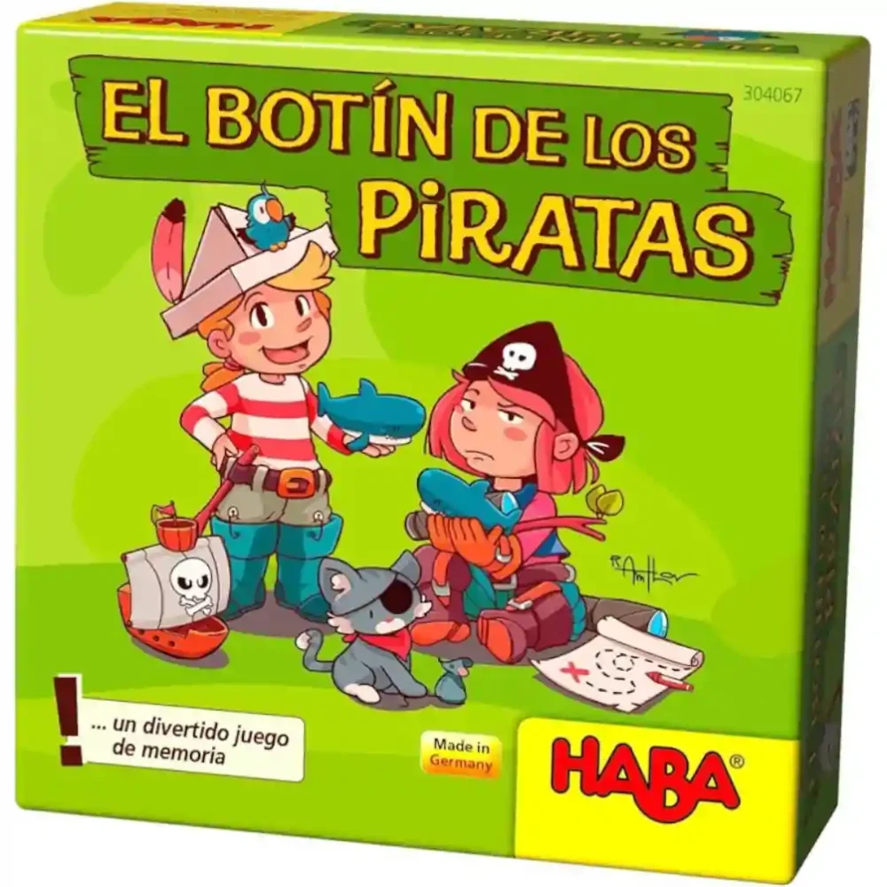 Juego infantil El Botín de los Piratas de HABA
