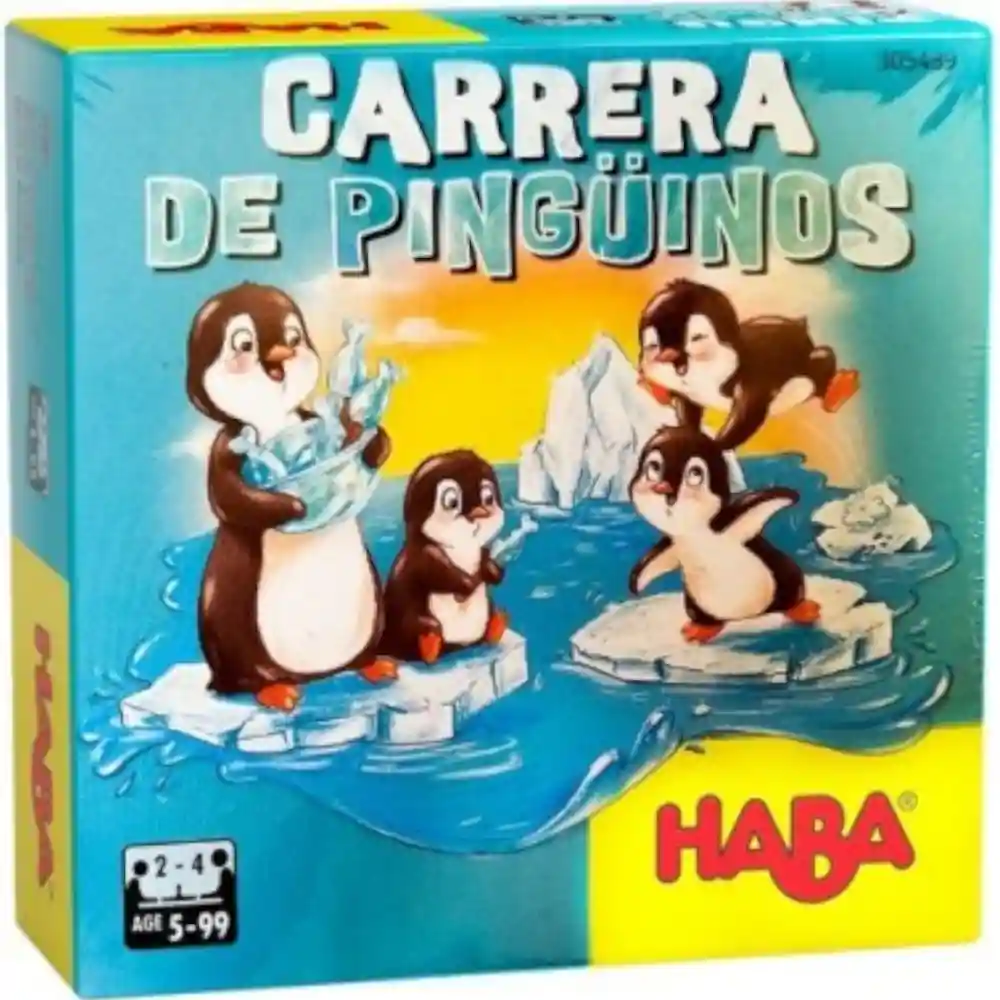 Juego infantil Carrera de Pingüinos de HABA