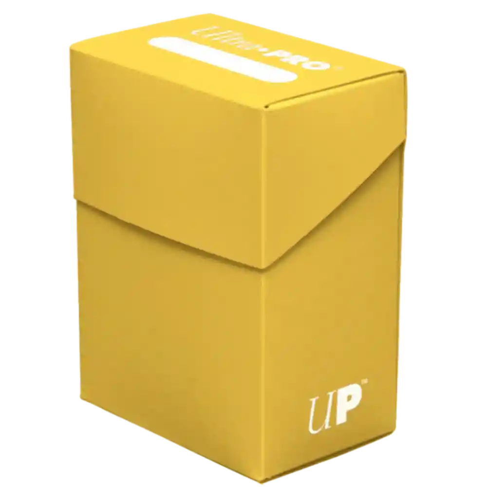 Caja para cartas Ultra Pro amarillo