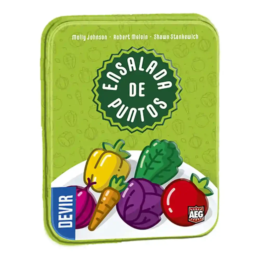 Cartas del juego Ensalada de Puntos de Devir