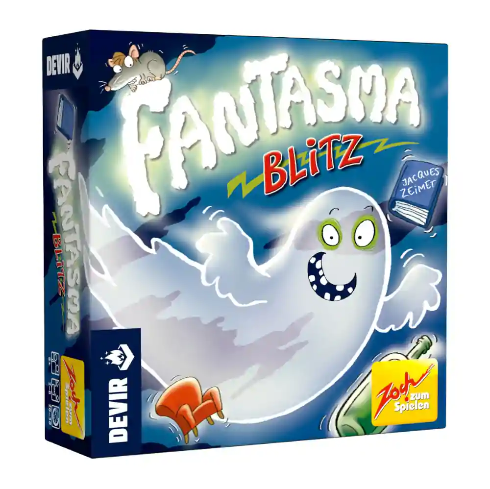 Componentes del juego Fantasma Blitz de Devir