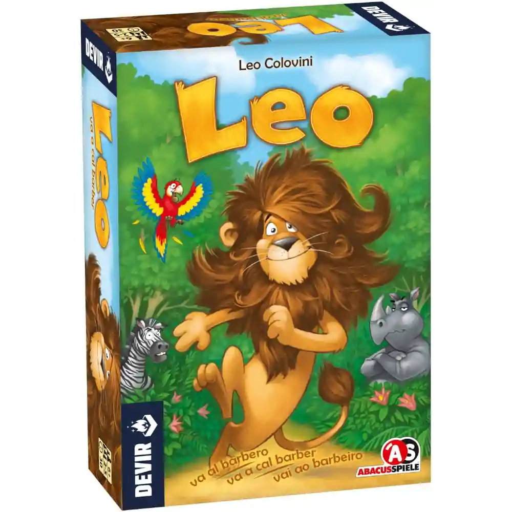 Leo va al Barbero juego mesa infantil