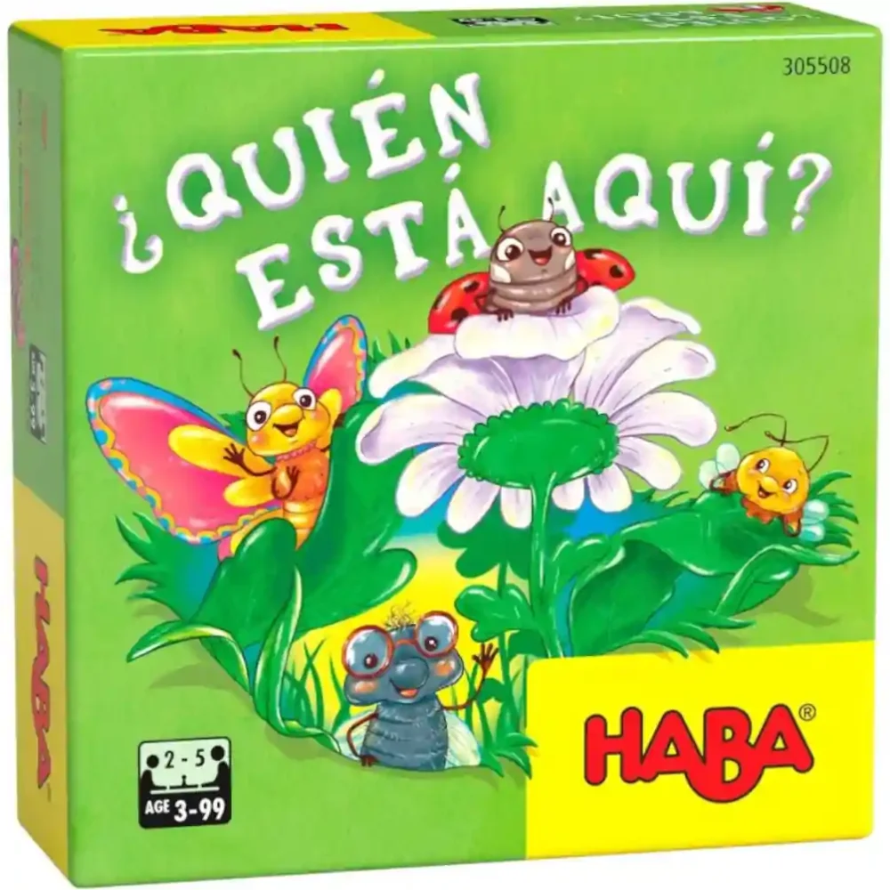¿Quién está aquí? juego infantil educativo HABA