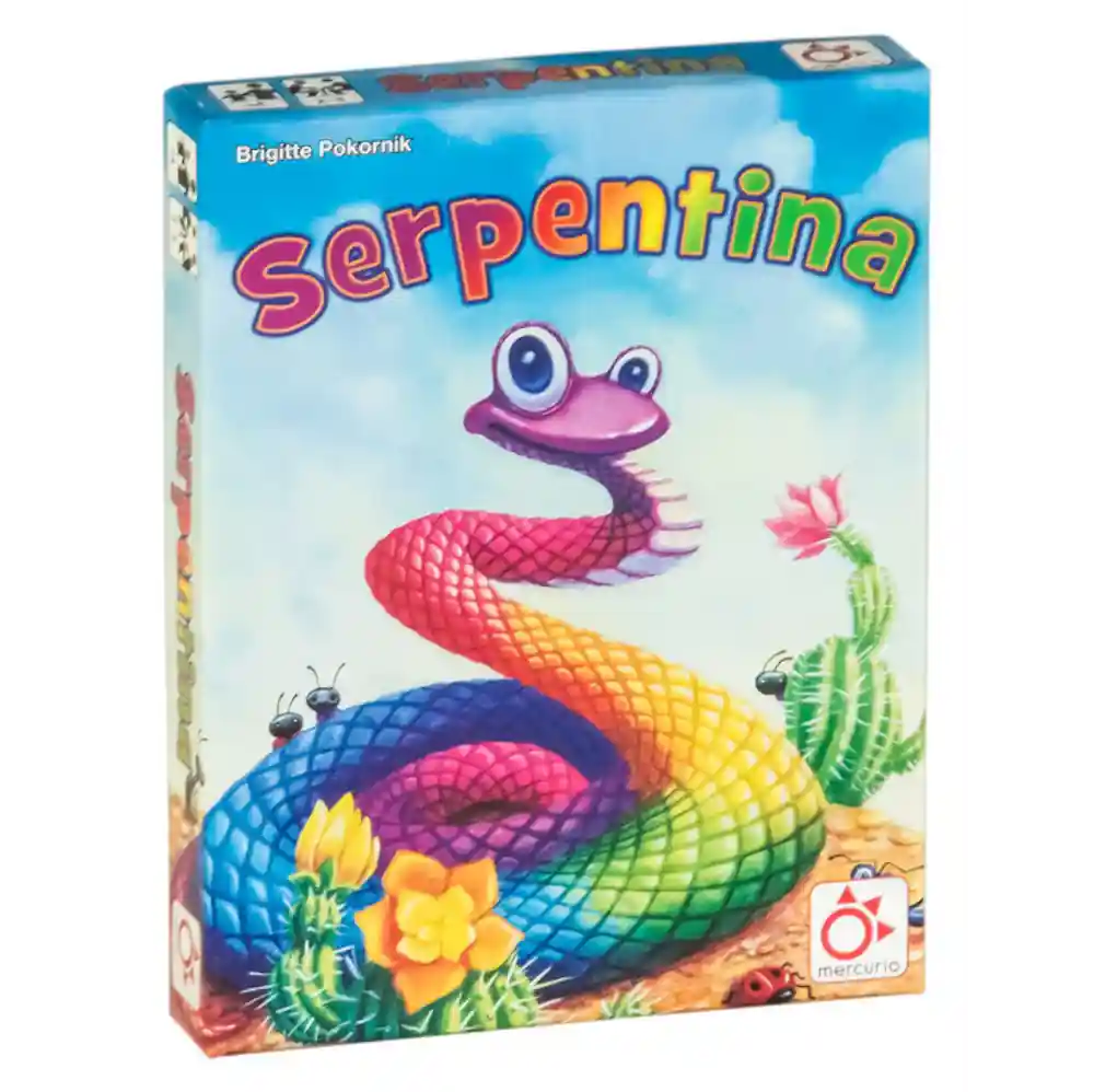 Serpentina, juego infantil para aprender colores de Mercurio