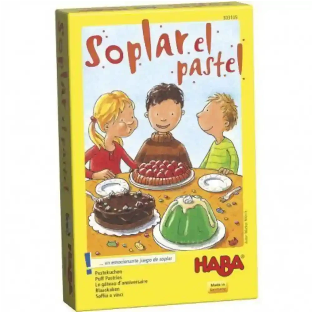 Juego infantil Soplar el Pastel de HABA