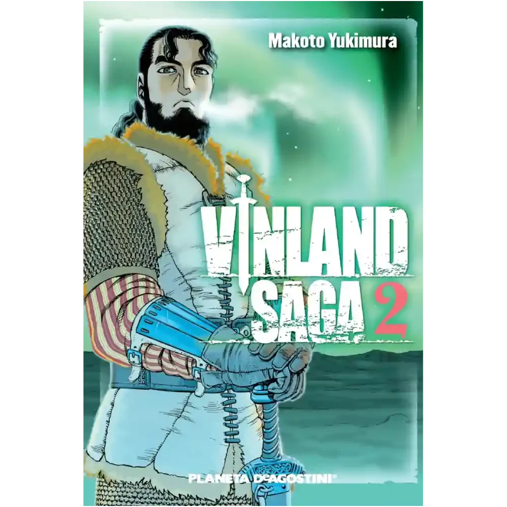 Portada del manga Vinland Saga tomo 2 de Makoto Yukimura, edición Planeta Cómic