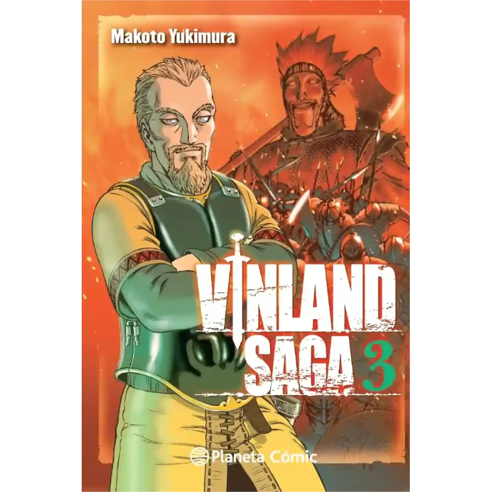 Portada del manga Vinland Saga tomo 3 de Makoto Yukimura, edición Planeta Cómic