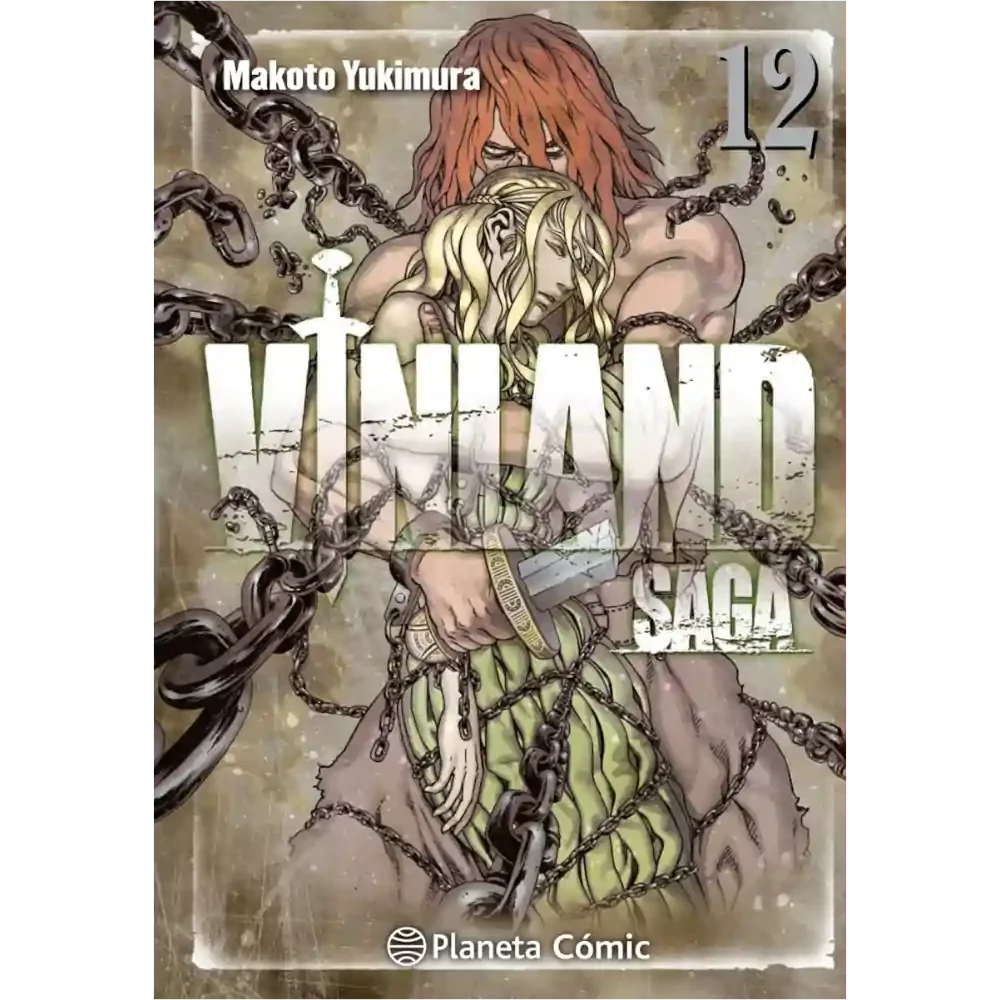 Portada del manga Vinland Saga tomo 12 de Makoto Yukimura, edición Planeta Cómic
