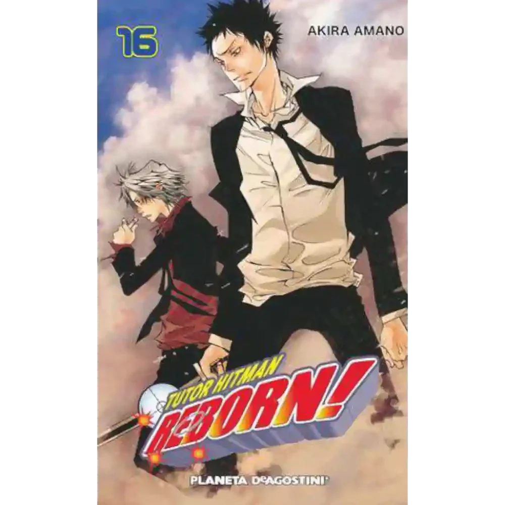 Tomo 16 Tutor Hitman Reborn Edición Antigua de Akira Amano editado por Planeta DeAgostini