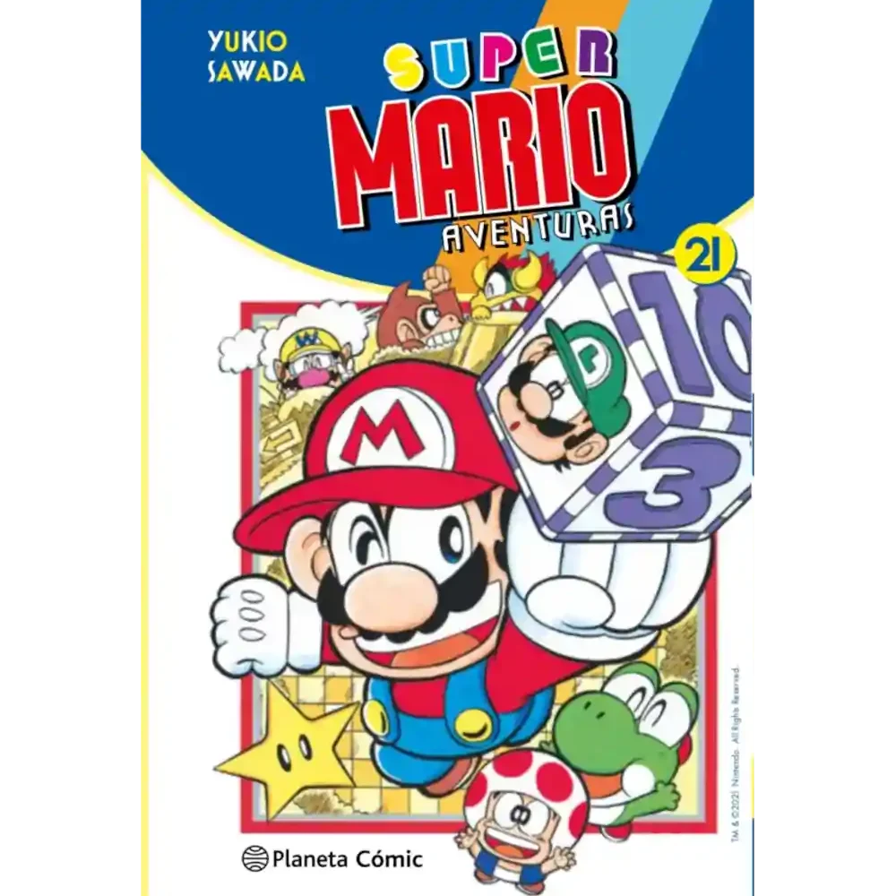 Manga Super Mario Aventuras 21 Yukio Sawada Planeta Cómic