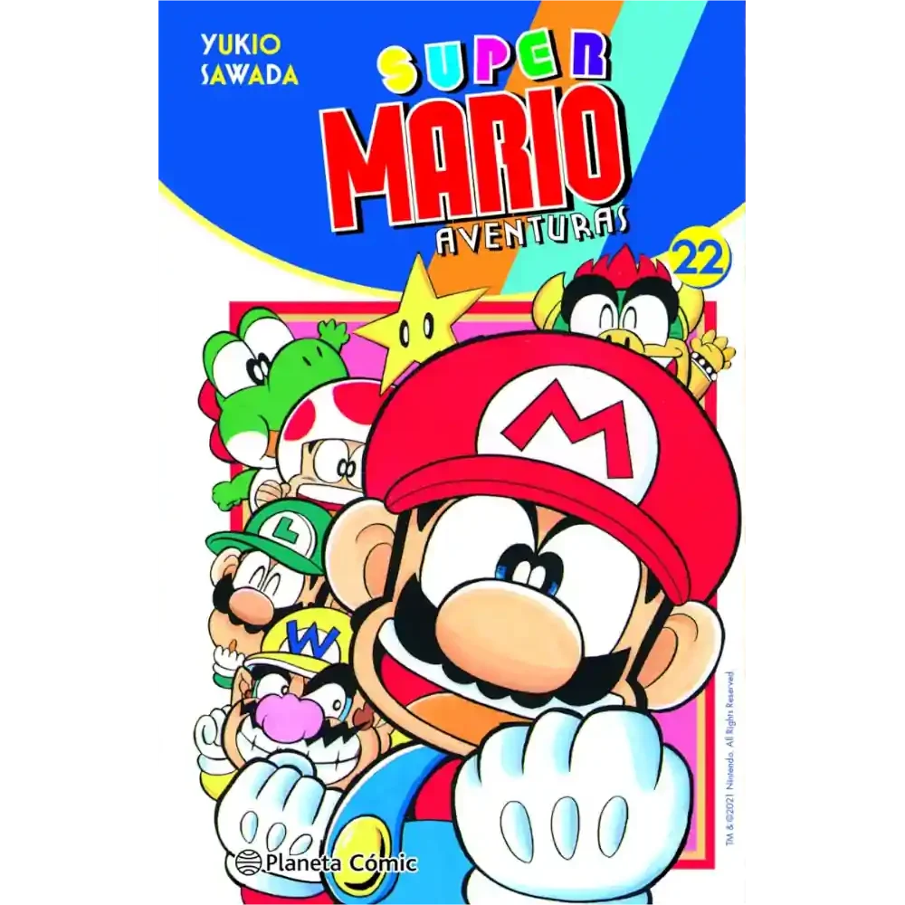 Manga Super Mario Aventuras 22 Yukio Sawada Planeta Cómic