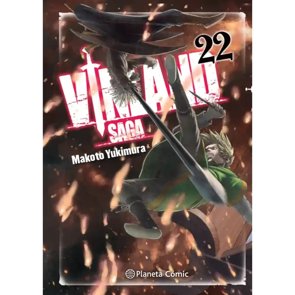 Portada del manga Vinland Saga tomo 22 de Makoto Yukimura, edición Planeta Cómic