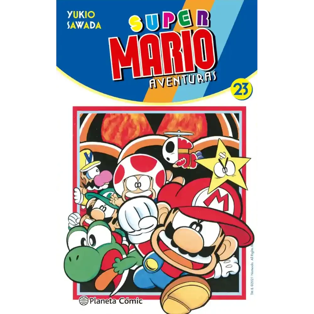 Manga Super Mario Aventuras 23 Yukio Sawada Planeta Cómic