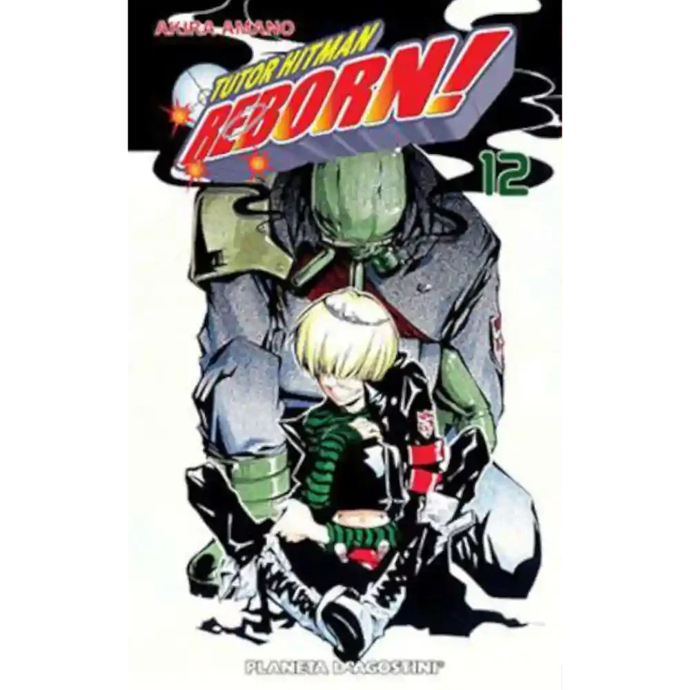 Tomo 12 Tutor Hitman Reborn de Akira Amano editado por Planeta DeAgostini