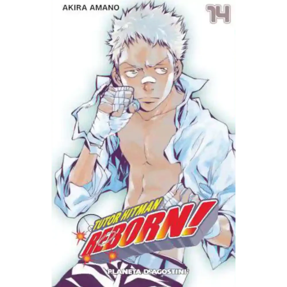 Tomo 14 Tutor Hitman Reborn de Akira Amano editado por Planeta DeAgostini