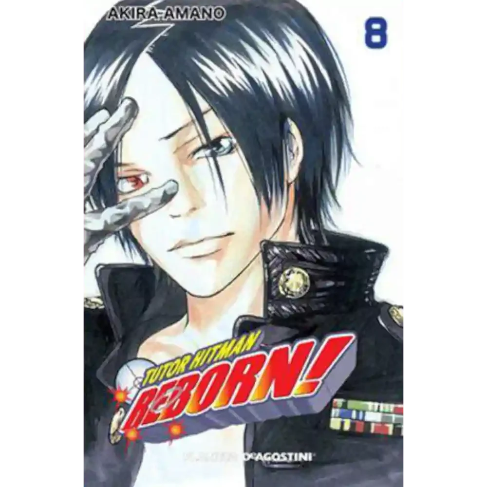 Tomo 8 Tutor Hitman Reborn de Akira Amano editado por Planeta DeAgostini