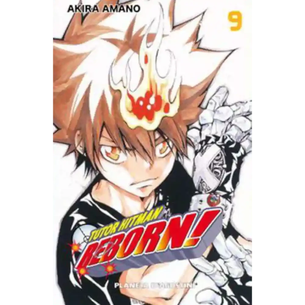 Tomo 9 Tutor Hitman Reborn de Akira Amano editado por Planeta DeAgostini