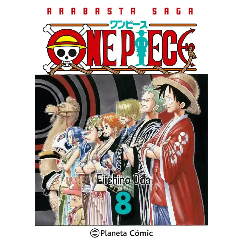 Portada del manga One Piece 3 en 1 número 8 en español