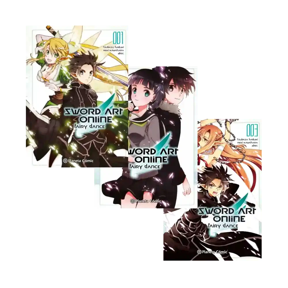 Colección completa de Sword Art Online Fairy Dance editada por Planeta Cómic