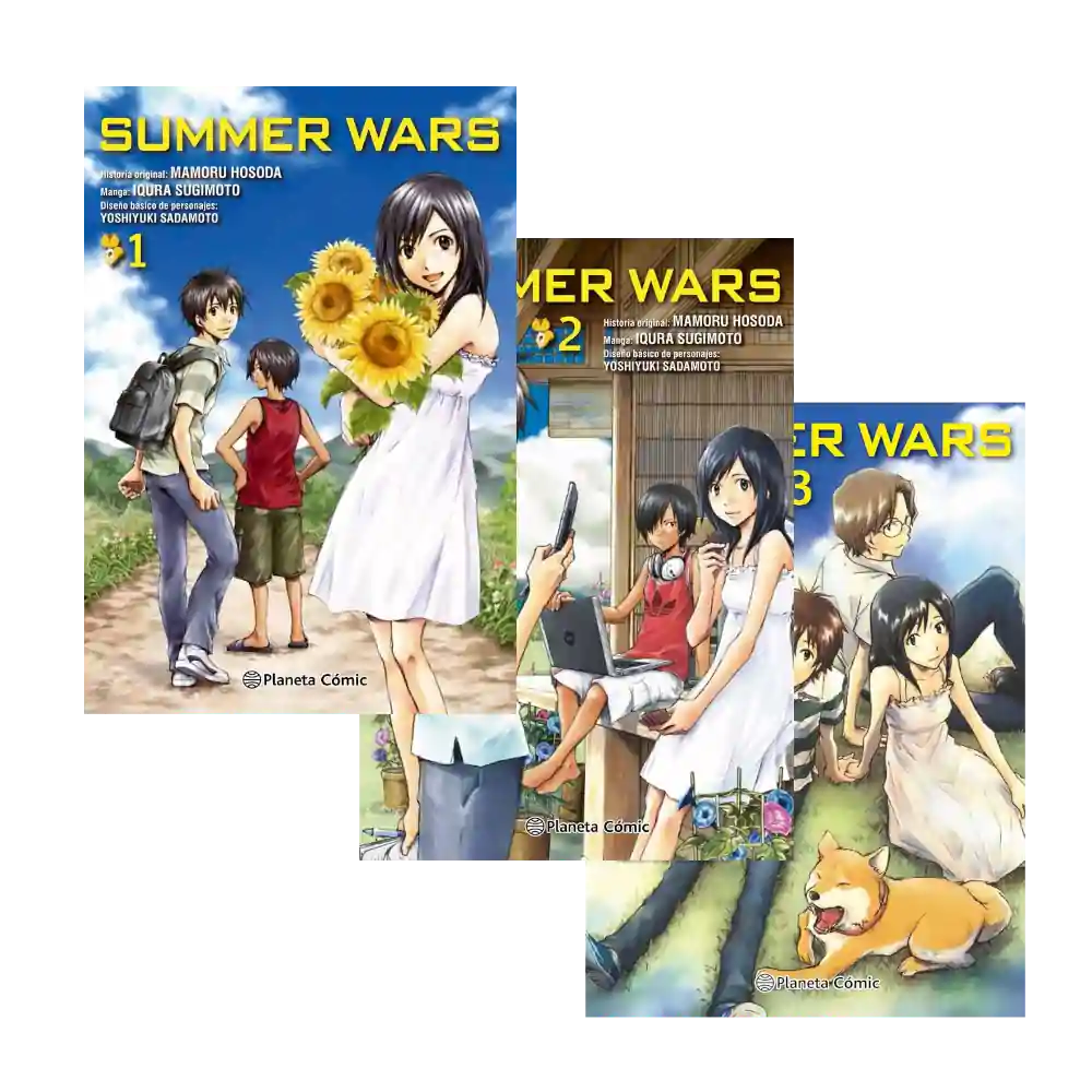 Pack Manga Summer Wars Serie Completa Planeta Cómic