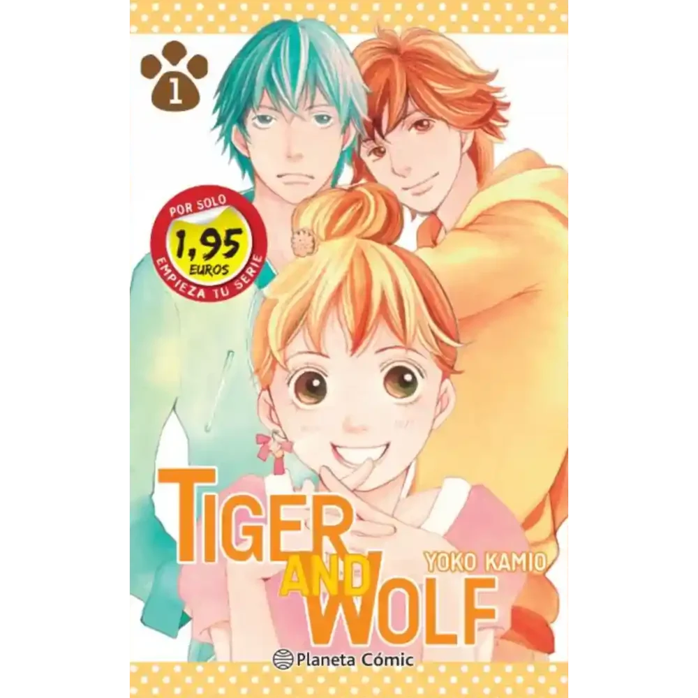 Tomo 1 Tiger and Wolf de Yoko Kamio editado por Planeta Cómic