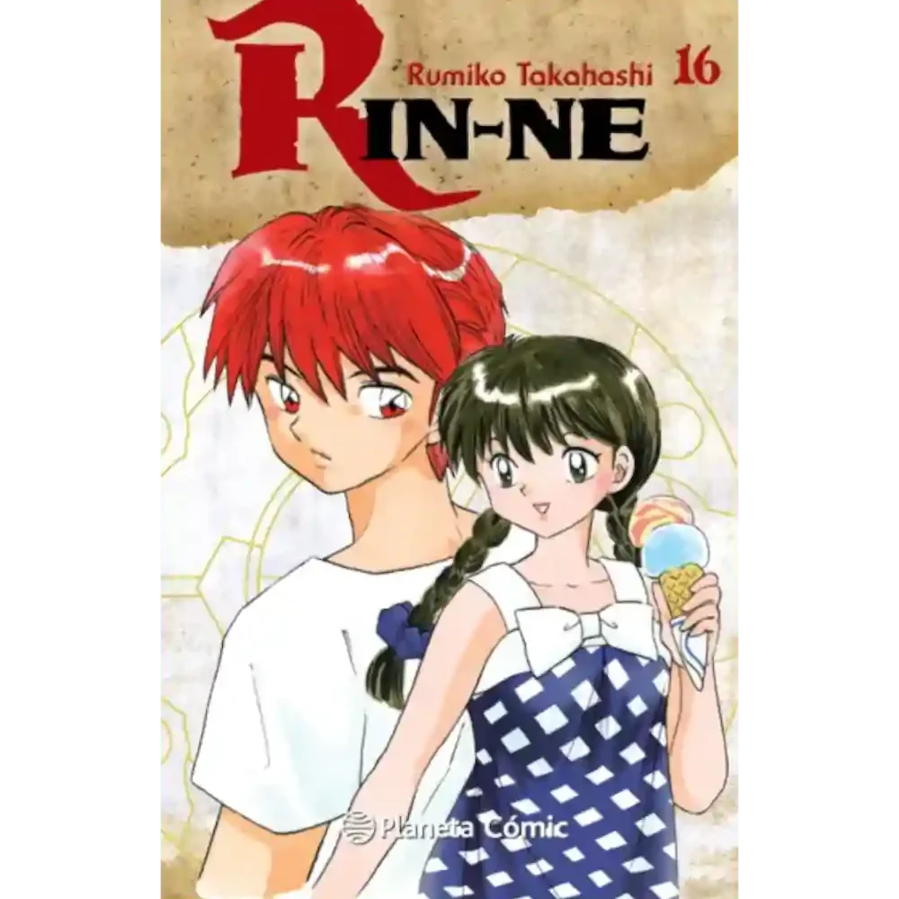 Portada del volumen 16 de RIN-NE con Rinne y Sakura