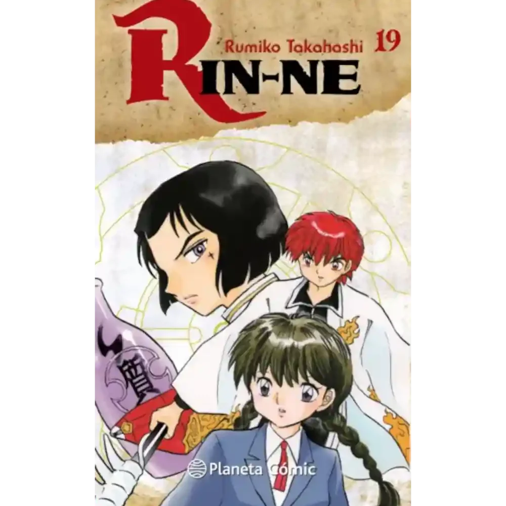 Portada del volumen 19 de RIN-NE con Rinne, Sakura y nuevo personaje