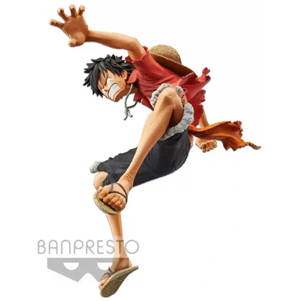 Figura Luffy One Piece Stampede Banpresto exposición