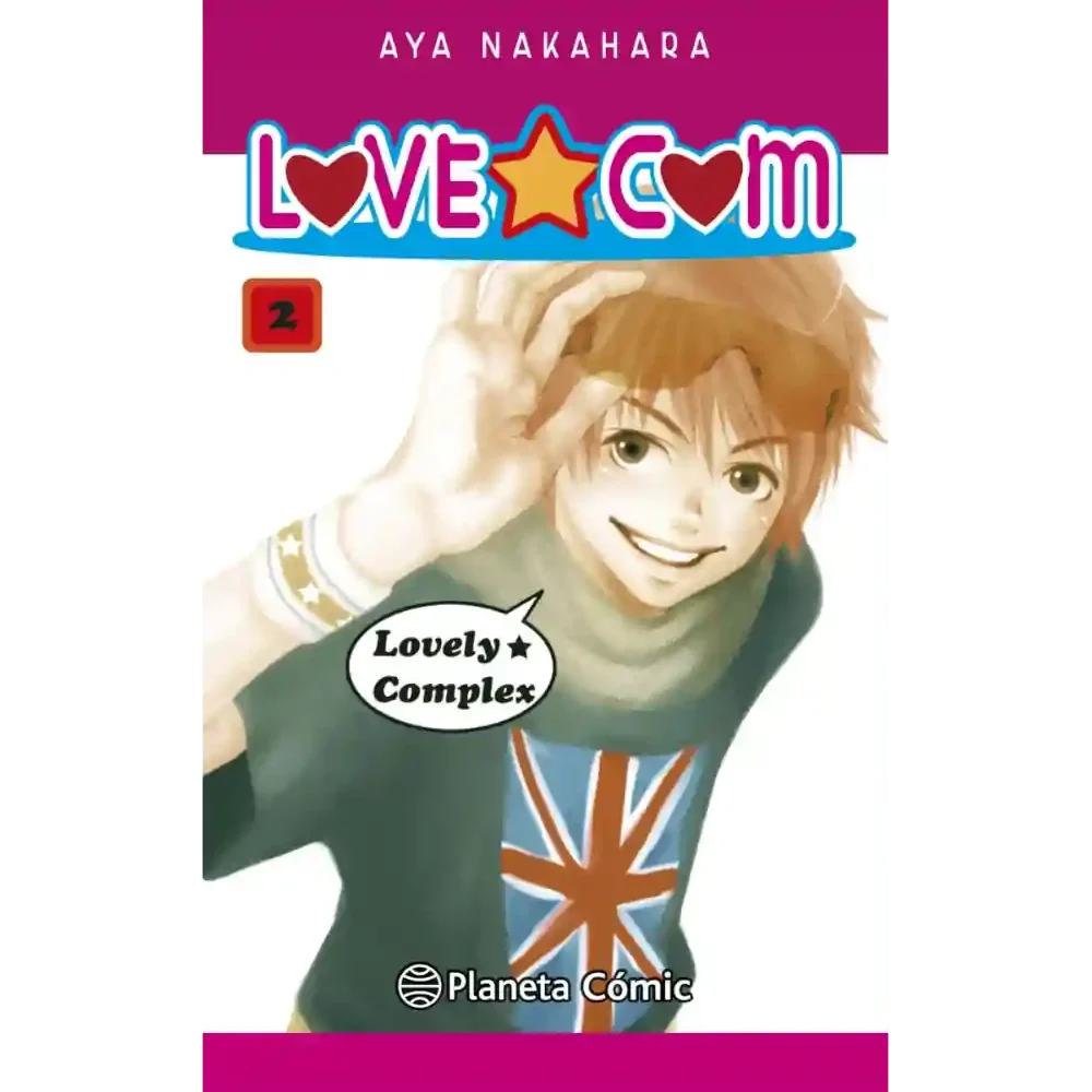 Portada Love★Com Nº 2 manga shōjo Planeta Cómic