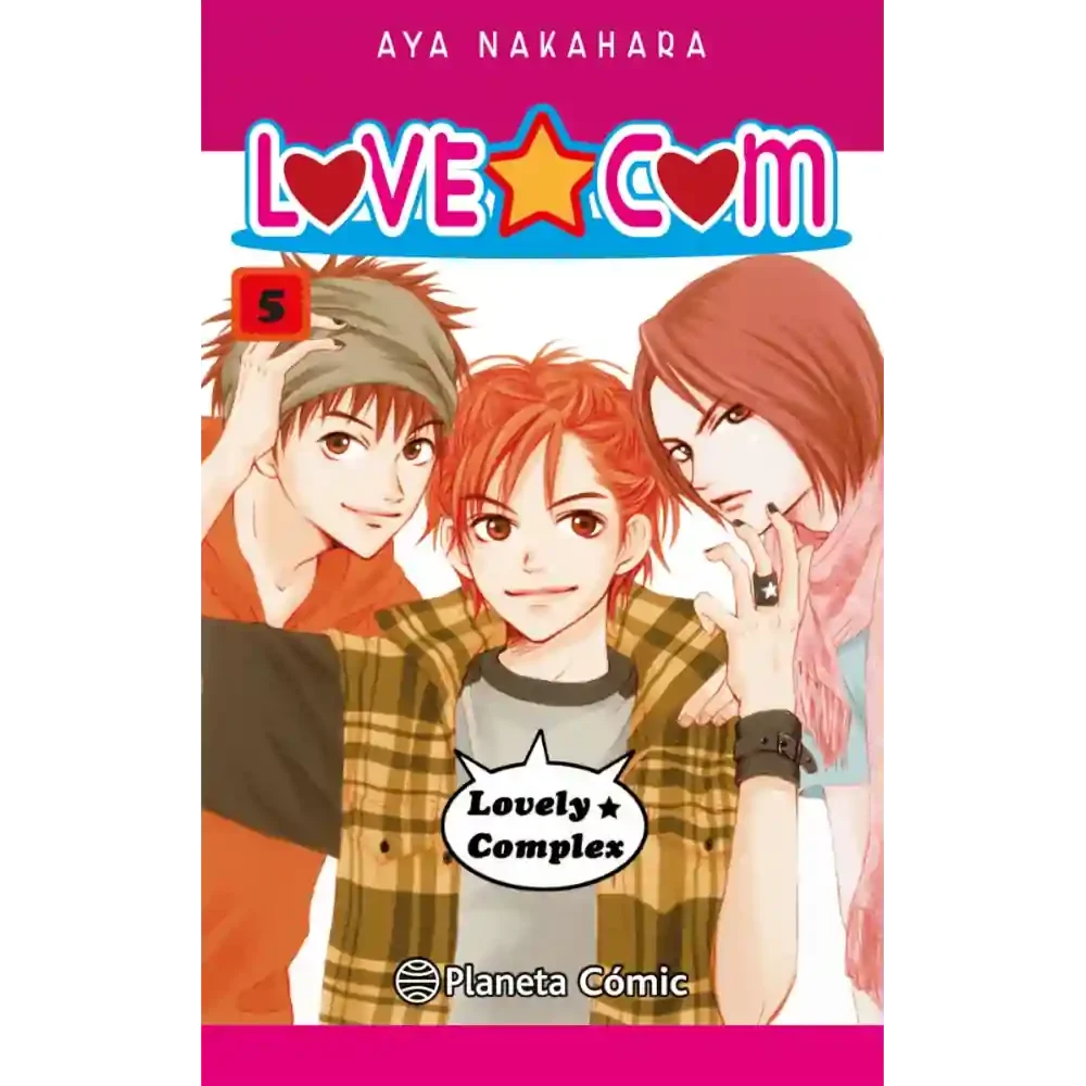 Portada Love★Com Nº 5 manga shōjo Planeta Cómic