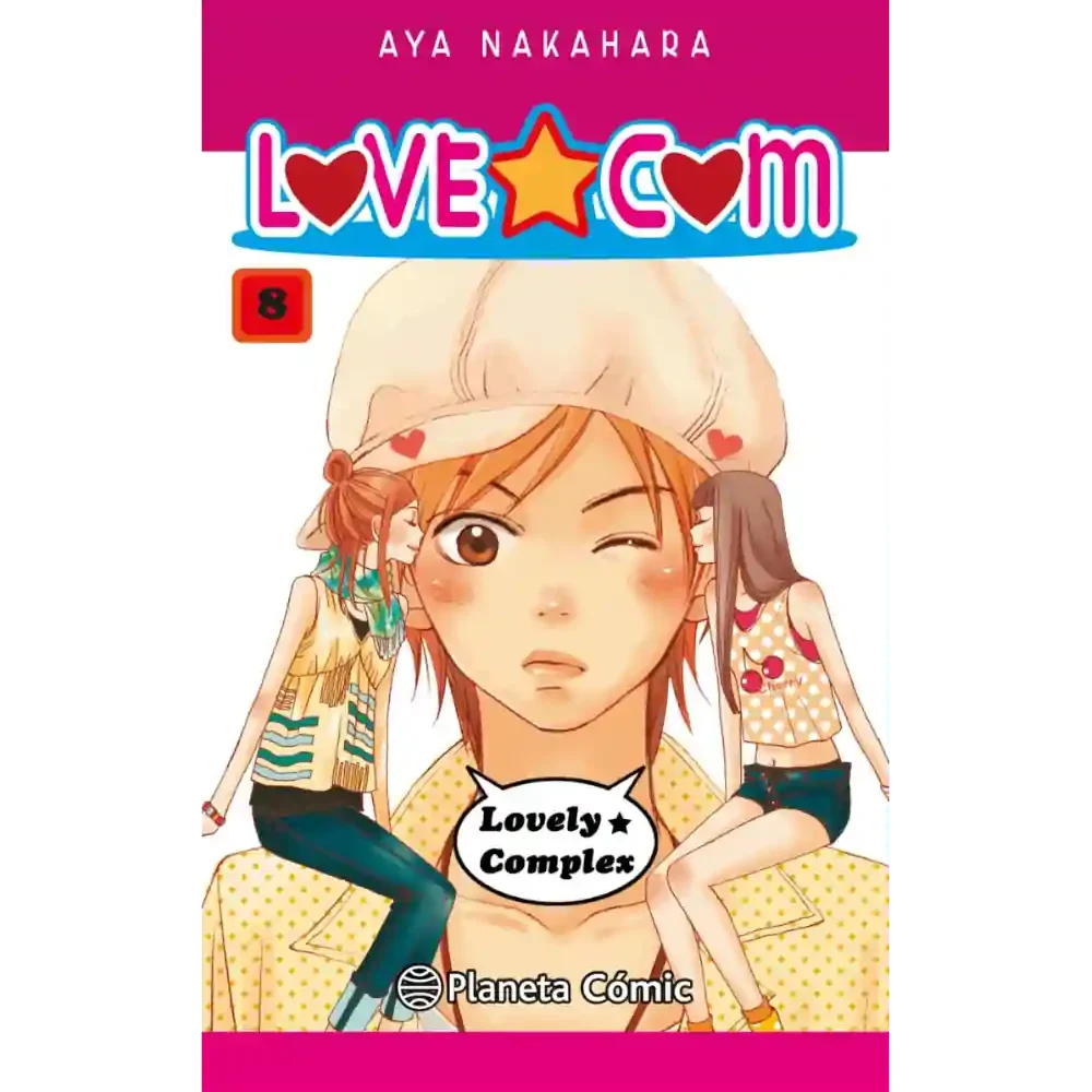 Portada Love★Com Nº 8 manga shōjo Planeta Cómic