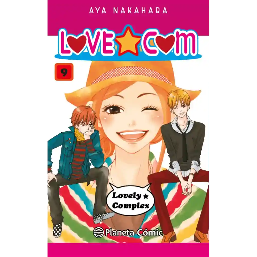 Portada Love★Com Nº 9 manga shōjo Planeta Cómic