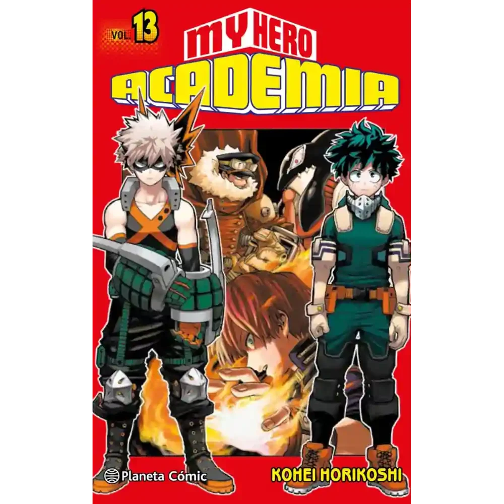 Portada oficial My Hero Academia Nº 13 edición española