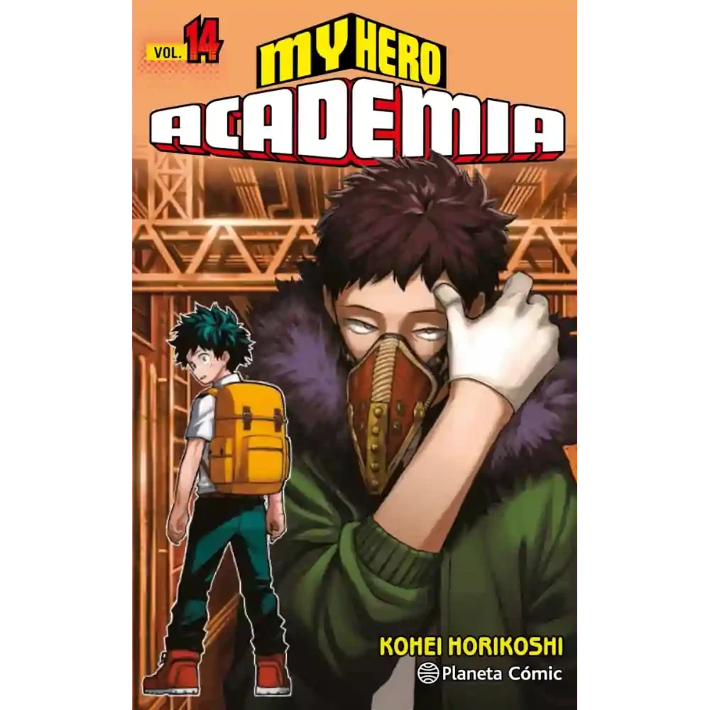 Portada oficial My Hero Academia Nº 14 edición española