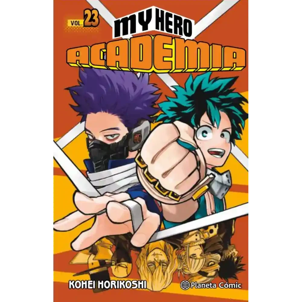 Portada oficial My Hero Academia Nº 23 edición española