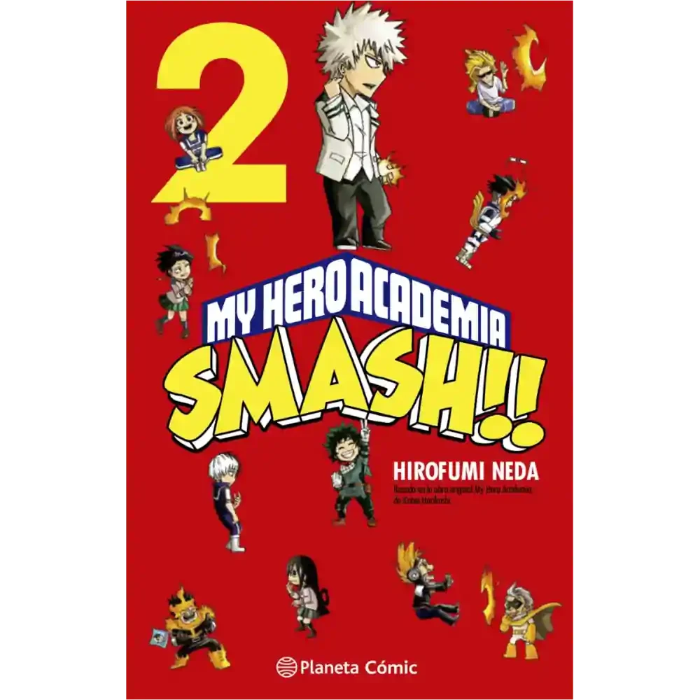 Portada My Hero Academia Smash!! Nº 2 edición española