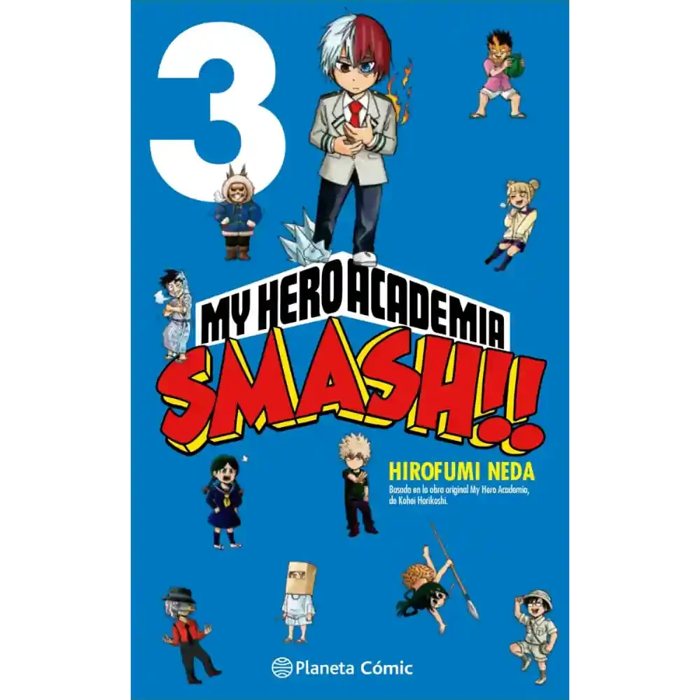Portada My Hero Academia Smash!! Nº 3 edición española