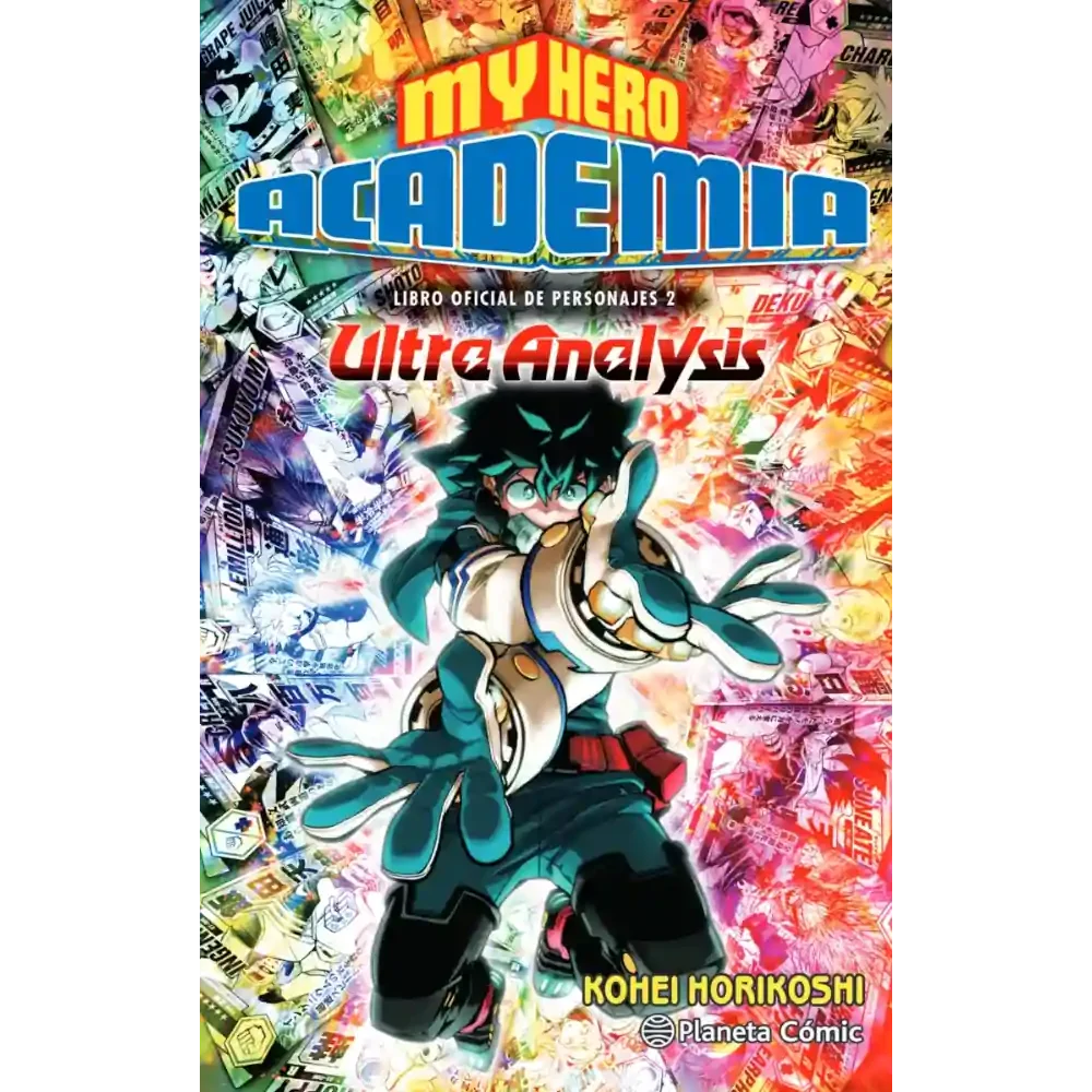 Portada oficial del libro guía My Hero Academia Ultra Analysis volumen 2