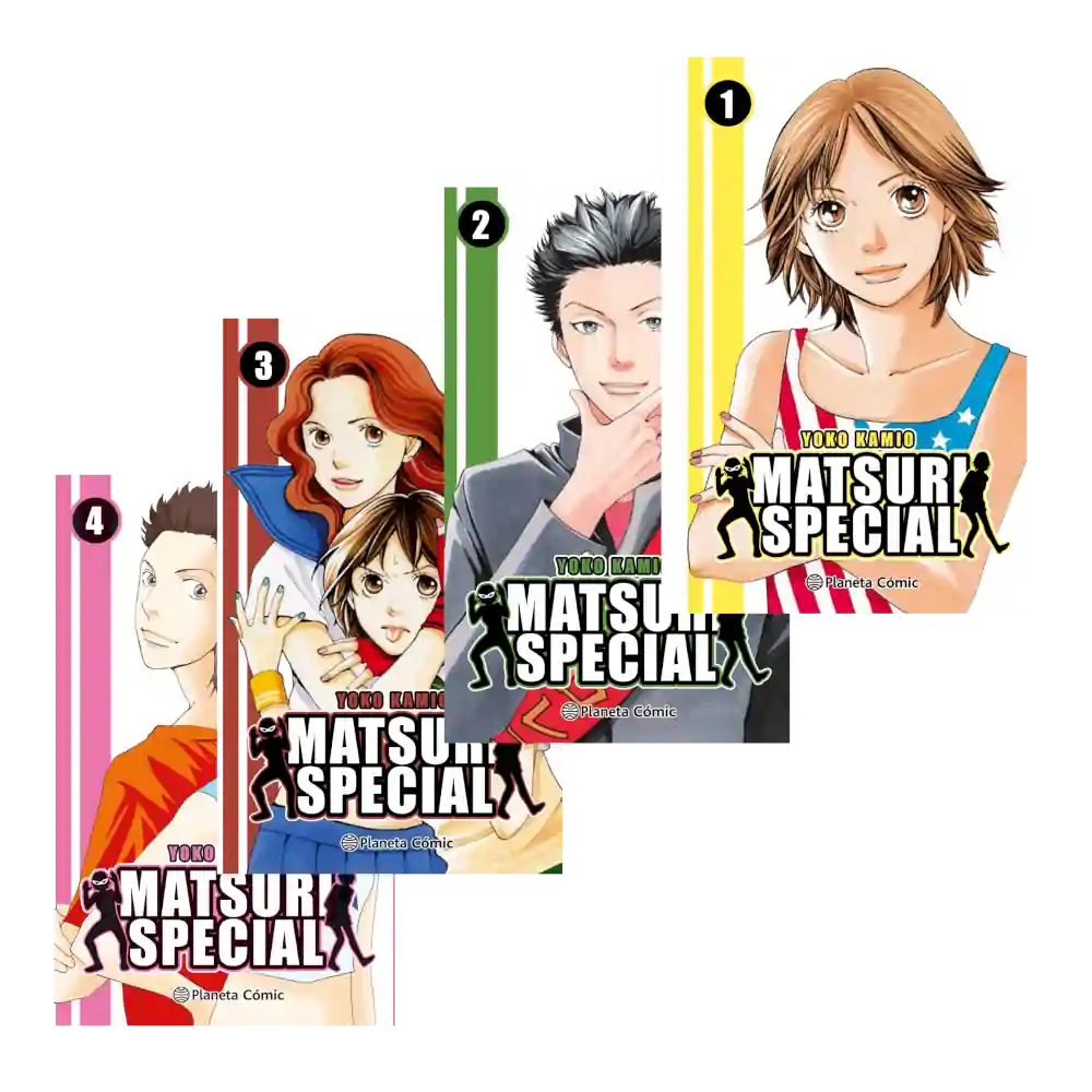 Pack manga Matsuri Special colección completa 1 al 4