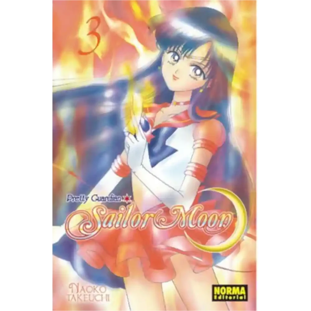 Portada manga Sailor Moon Nº3 Naoko Takeuchi