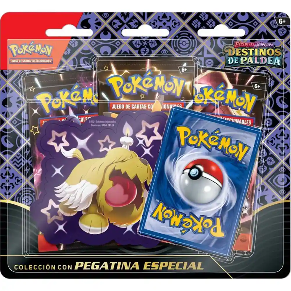 Pokemon TCG: Destinos de Paldea - Coleccion con pegatina especial Greavard