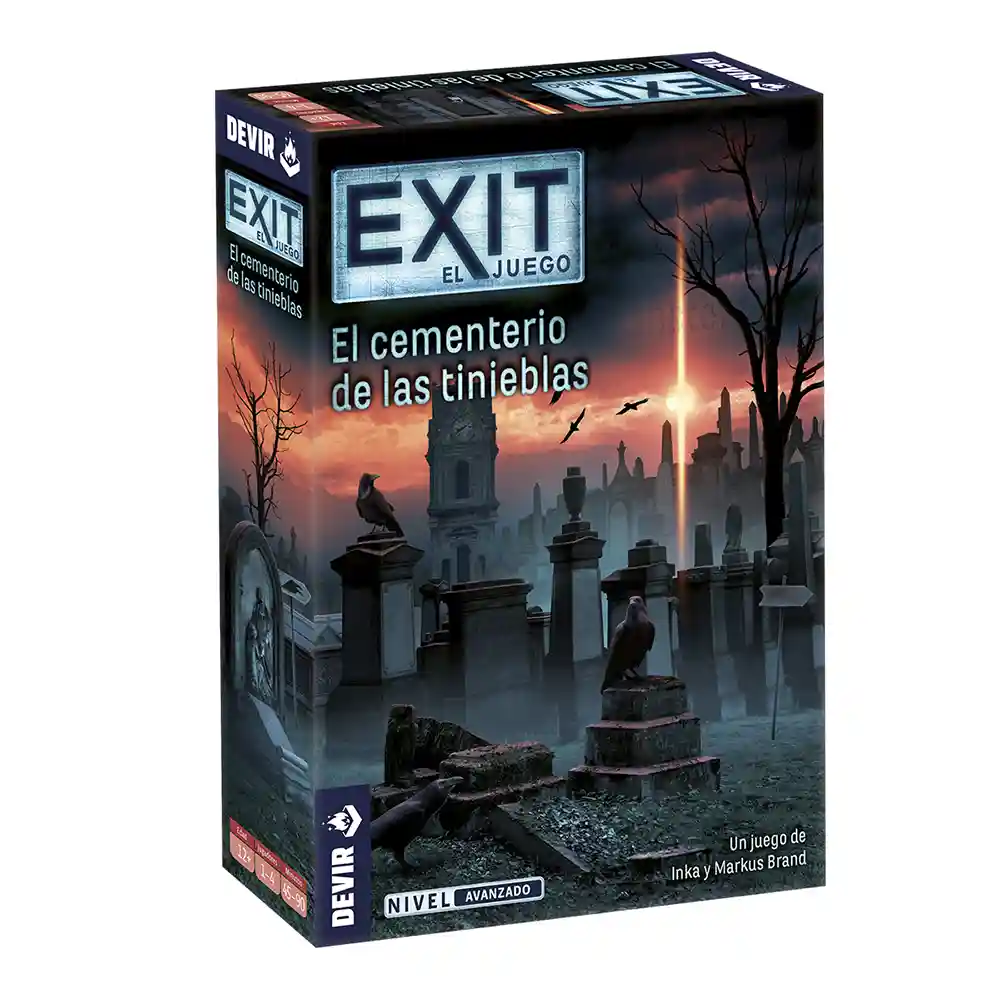 Juego de mesa: Exit - El Cementerio de las Tinieblas [Avanzado]